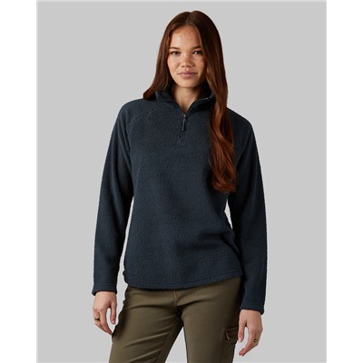 WOMEN'S SHORTHAIR SHERPA 1/4 ZIP TOP