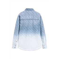 Camisa Azul claro y blanco