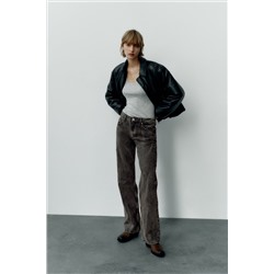 MID-RISE WIDE-LEG TRF JEANS
