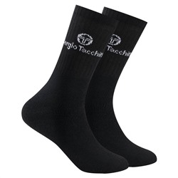 Sergio Tacchini Unisex Tennissocken 3 Paar schwarz 93230732