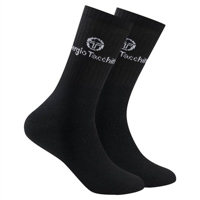 Sergio Tacchini Unisex Tennissocken 3 Paar schwarz 93230732