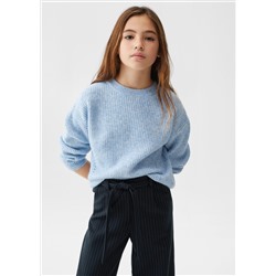 Pantalón culotte cinturón