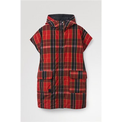 Poncho chaleco tartán