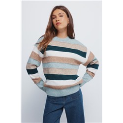 Jersey franjas relieve multi color