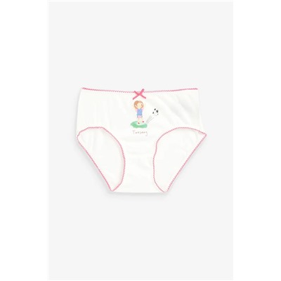 White Days Of The Week Briefs 7 Pack (1.5-12yrs)