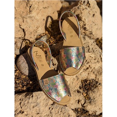 AB.Zapatos · 3207 · LIRIOS PLATINO+PELLE-007-17 oro