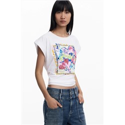 Camiseta cuadrado Art