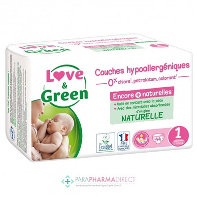 Love&Green Couches Hypoallergéniques T1 2 à 5 kg x44