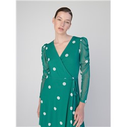 Gepunktetes Kleid