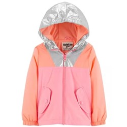 Metallic Colorblock Jacket