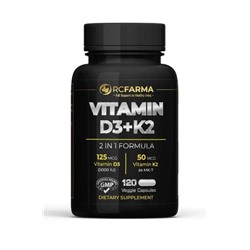 RCFARMA Витамин D3K2 5000мг для иммунитета
