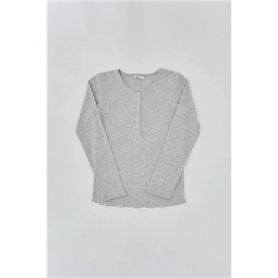 Dagi Gri T-shirt 22WW11030BD_GR