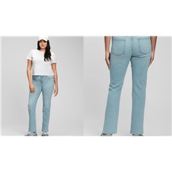 Mid Rise Classic Straight Jeans