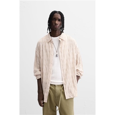 CAMISA CUADROS TEXTURA