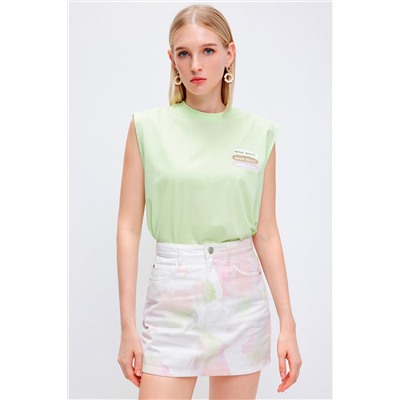 Camiseta de tirantes Verde claro