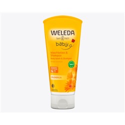 Baby Waschlotion & Shampoo Calendula, 200 ml