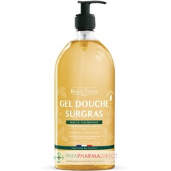 BeauTerra Gel Douche Surgras - Haute Tolérance 1L