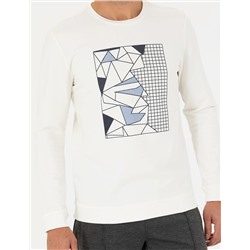Ekru Regular Fit Sweatshirt