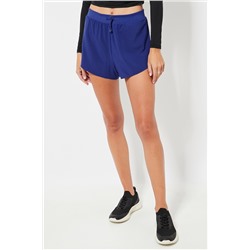 Short de running cintura alta - Azul marino