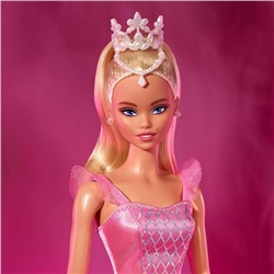 Barbie Signature Ballet Wishes Doll, Collectible Fashion Doll in Satiny, Pink Tutu with Blonde Hair and Giftable Packaging