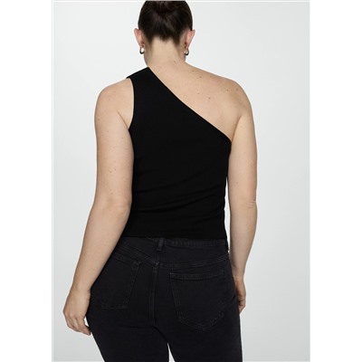 Jeans flare tiro medio