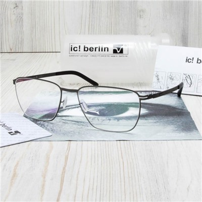 IB00014 - Оправа ic!Berlin Khamseen gun metal + футляр
