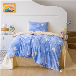 Комплект постельного белья на резинке Сатин Люкс KIDS 100% хлопок CDKR081