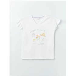 LC Waikiki V Yaka Desenli Kısa Kollu Kadın Kaprili Pijama Takımı, LCW DREAM                                            
                                            V Yaka Desenli Kısa Kollu Kadın Kaprili Pijama Takımı