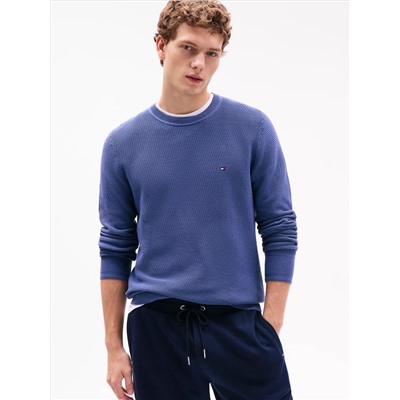 Structured Crewneck Sweater