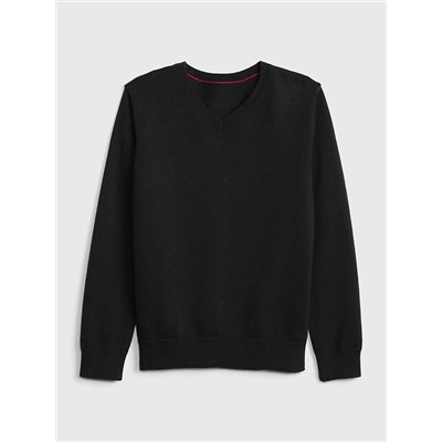 Kids Uniform V-Neck Sweater