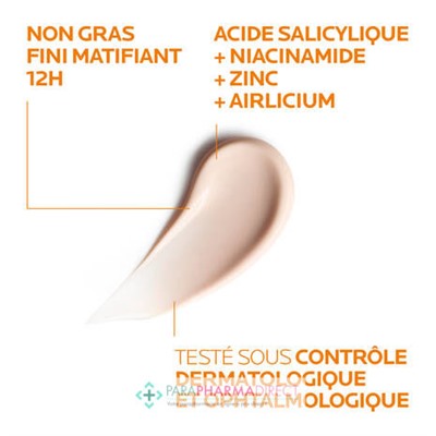 La Roche Posay Anthelios Oil Correct - SPF50+ - Photocorrection - Gel-Crème Quotidien 50ml