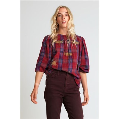 Pantalón straight tobillero