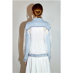 Chaqueta Azul y blanco