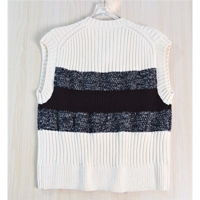 Вязаный жилет в стиле ретро с V-образным вырезом CO*S