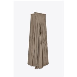 PLEATED WRINKLED DRESS ZW COLLECTION