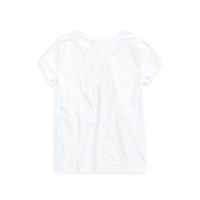 Girls 7-16 Raincoat Bear Cotton Tee