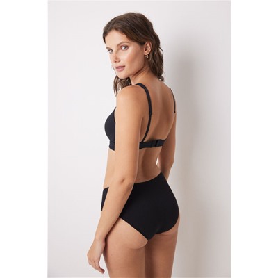 Sujetador triangular LOVELY halter negro