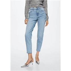 Jeans mom confort tiro alto -  Mujer | MANGO OUTLET España
