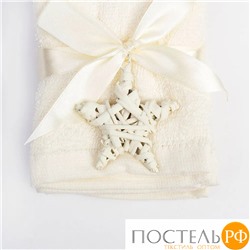 Подарочное полотенце Arya 30X30 4 Пр. Poly Экрю