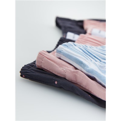 Locker gewebte Boxershorts, 3er-Pack