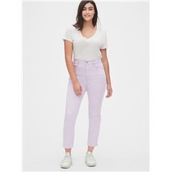 High Rise Cigarette Cords with Secret Smoothing Pockets