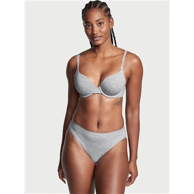Stretch Cotton High-Leg Brief Panty