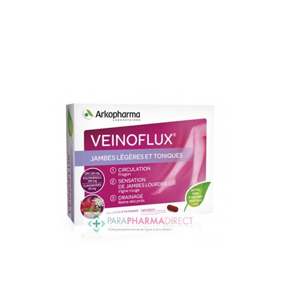 ArkoPharma Veinoflux Jambes Légères & Toniques 30 gélules
