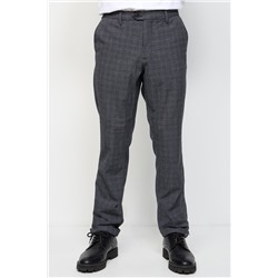 Pantalón recto Gris