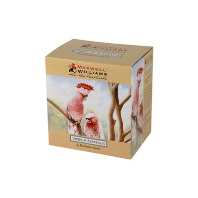 Кружка, 300 мл, фарфор F, цветная, Какаду-инка, Birds of Australia, 54321