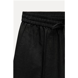 PANTALÓN RECTO CON LINO