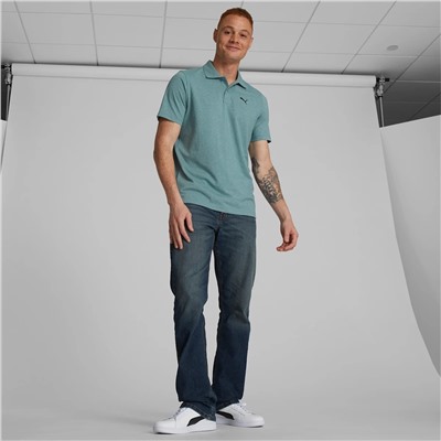ESS Heather Small Logo Men's Polo