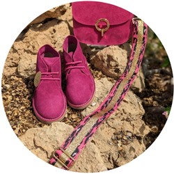 AB.Z. SAFARY MAGENTA+AB.Z PELLE Djuli ser (410) fuxia-(140)-25 (3) АКЦИЯ