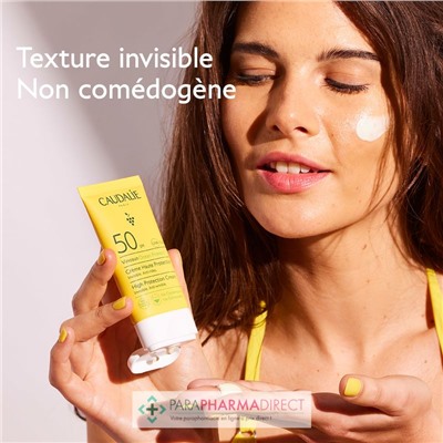 Caudalie Vinosun Protect - SPF50 - Crème Solaire Haute Protection 50ml