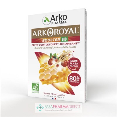 Arkopharma Arkoroyal - Booster Bio - Dynamisant 10 ampoules